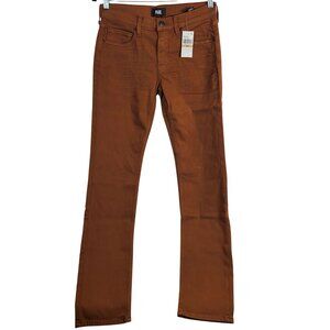 NWT Paige Men Lennox Italian Coffee Slim Bootcut Denim Jeans Size 29 Stretch